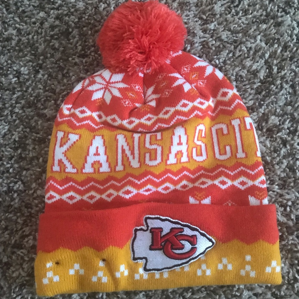 Kansas City Chiefs Rare Vintage Knit Hat
